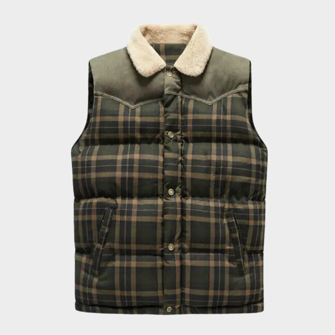 Luvik | Klassisk rutete vest for menn