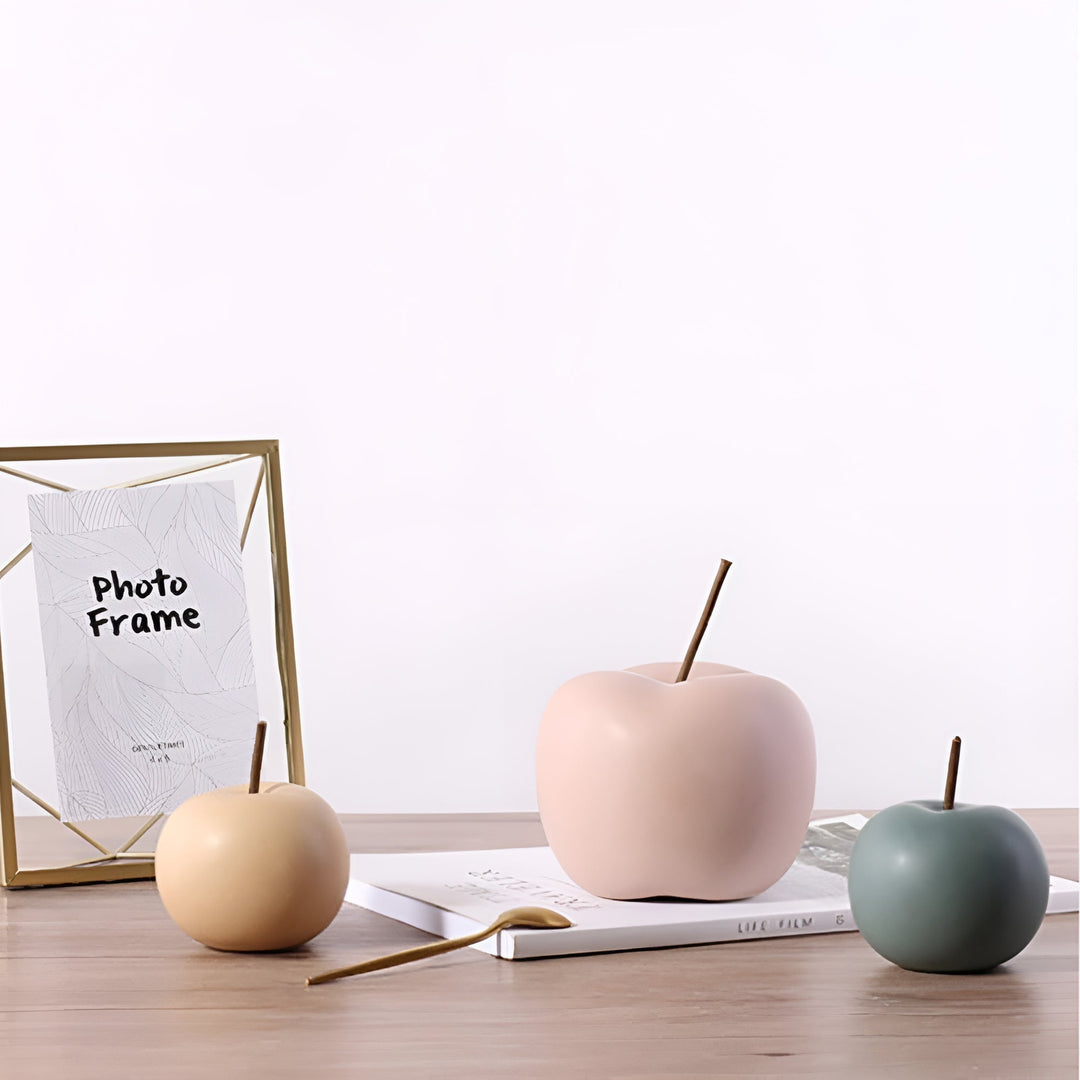 Apple Accent Sculpture | Luvikno