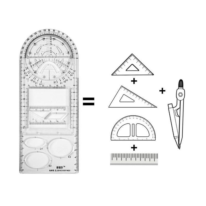 Luvikno | Multifunksjonell Matematisk Linjal