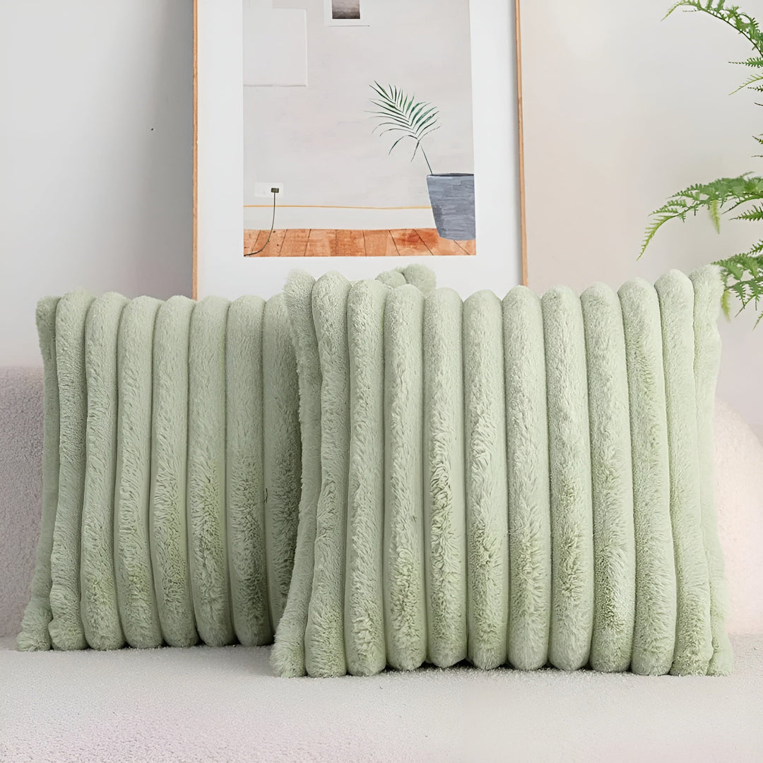 Myk dekorativ puteomslag – koselig og komfortabel | Ideell for sofa og seng | Luvikno