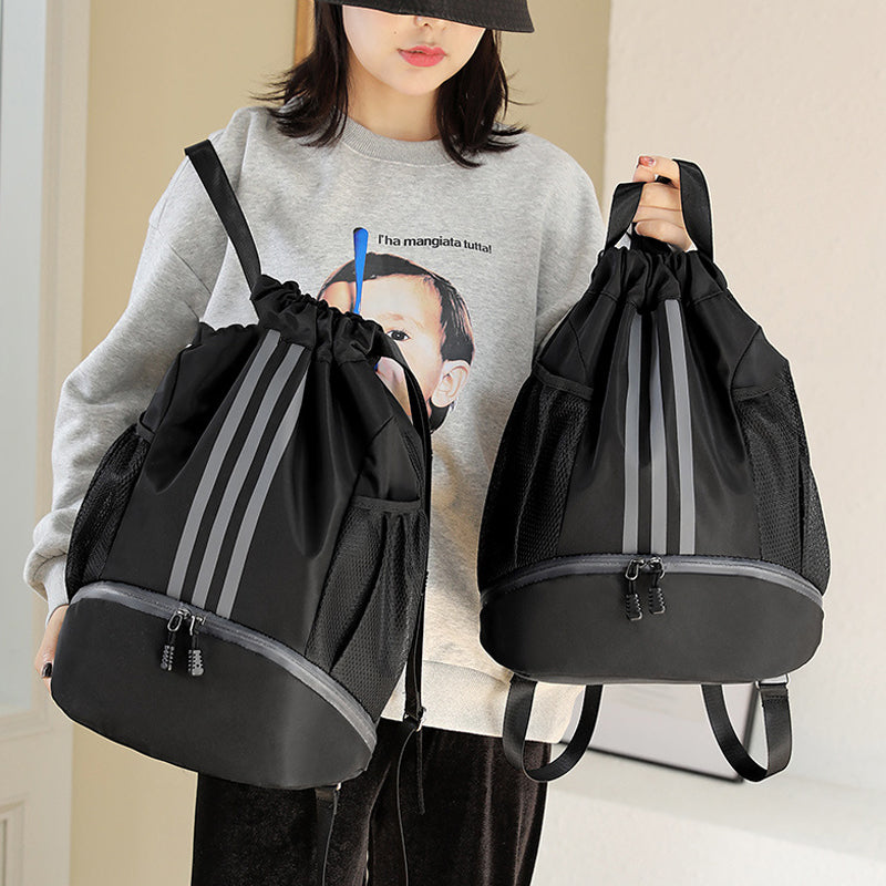 Sport bag laget av nylon med trekkord | Luvikno