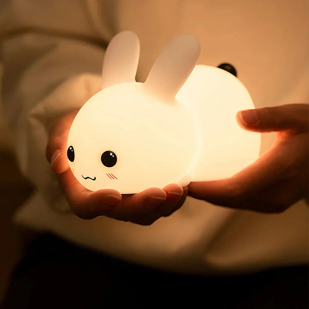 Søt LED Nattlampe for Barn Luvikno