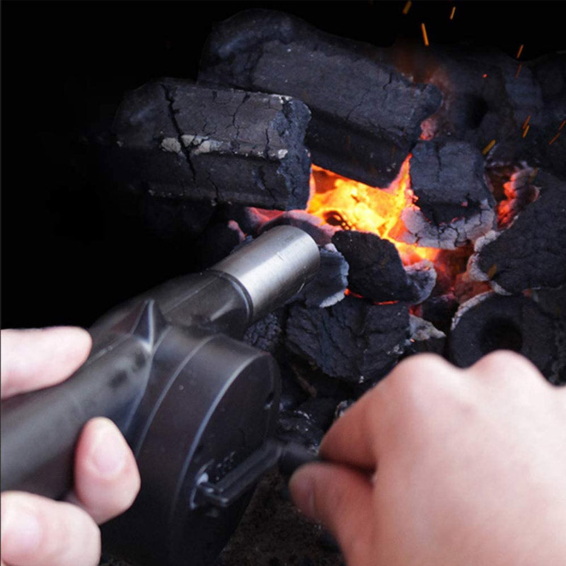 Bærbar håndblåser for grilling | Luvikno