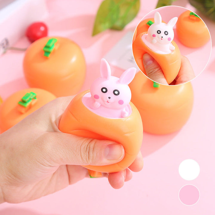 Squishy Toy Gulrot Dokke Luvikno