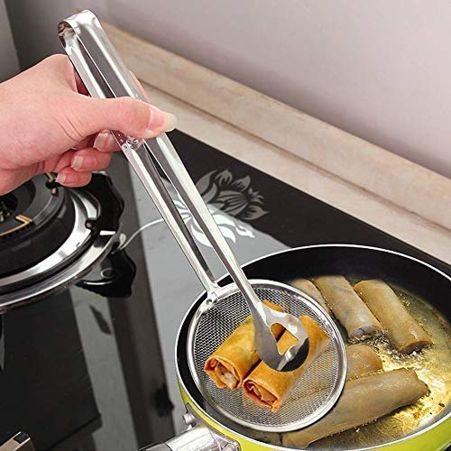 Steketang med sil stainless steel Luvikno