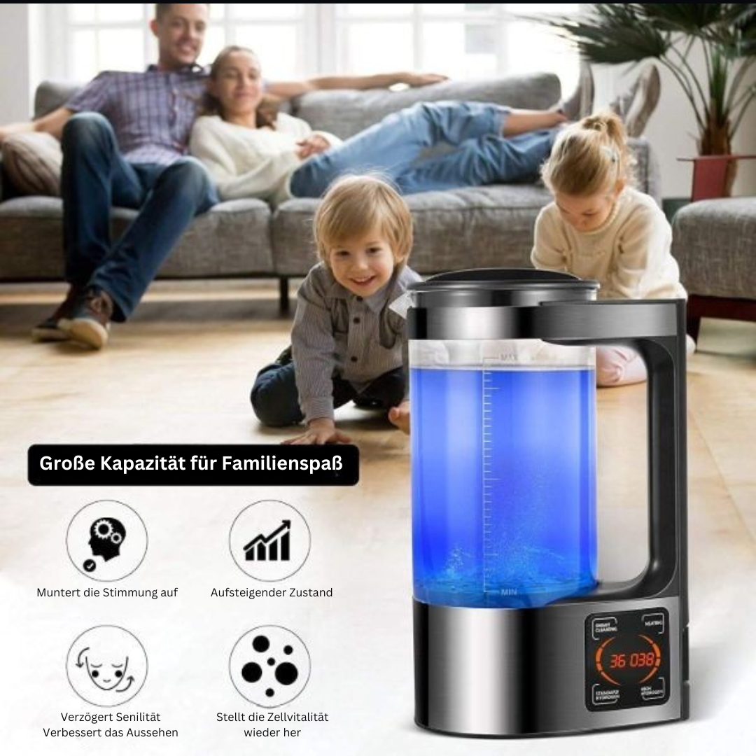 Luvikno | Elektrisk vannrenser med hydrogen- og alkalinalternativ - PureFlow