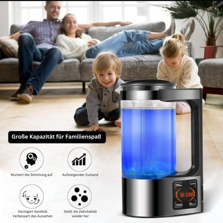 Luvikno | Elektrisk vannrenser med hydrogen- og alkalinalternativ - PureFlow