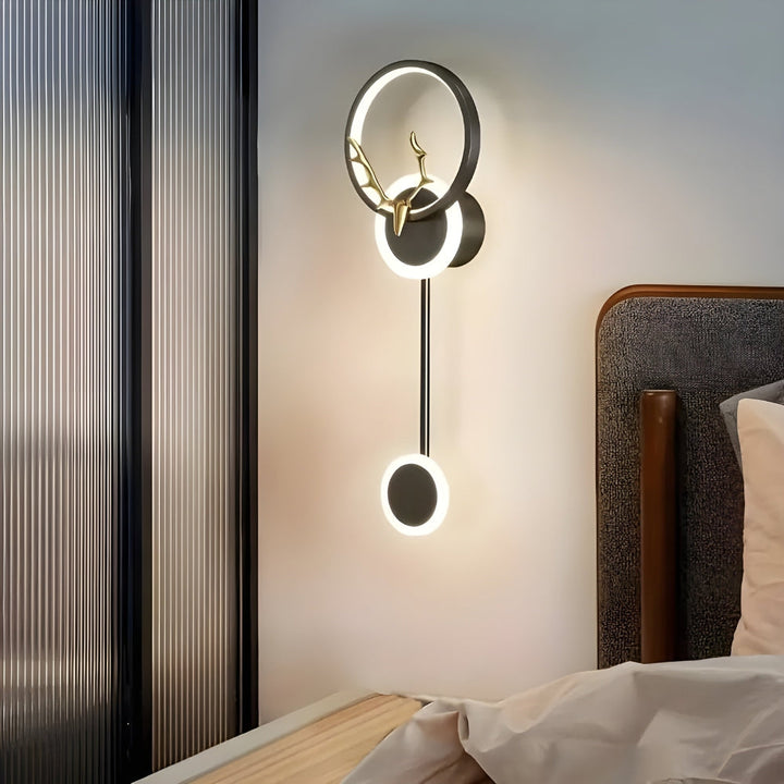 Elegant dobbelveggslys for minimalistisk og atmosfærisk belysning hjemme Luvikno