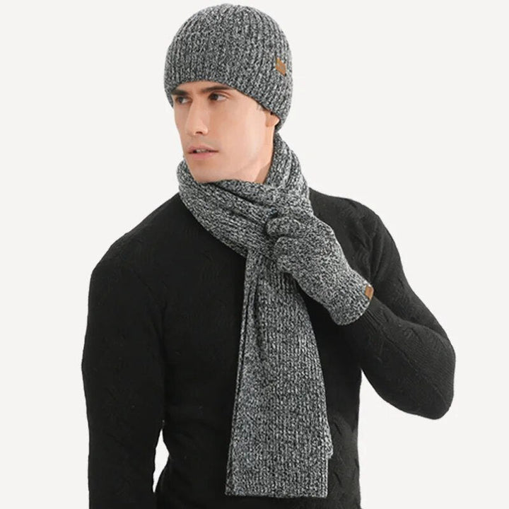 ArcticStyle – Trendy Vintersett med Lue og Vanter Luvikno