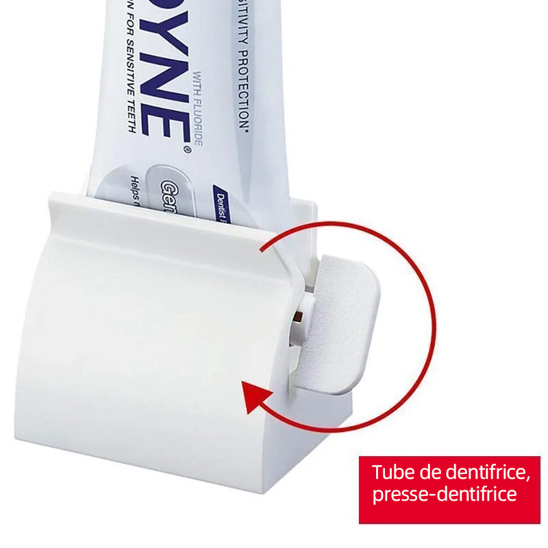 Tannkremholder for rullende tube tannkremdispenser | Luvikno