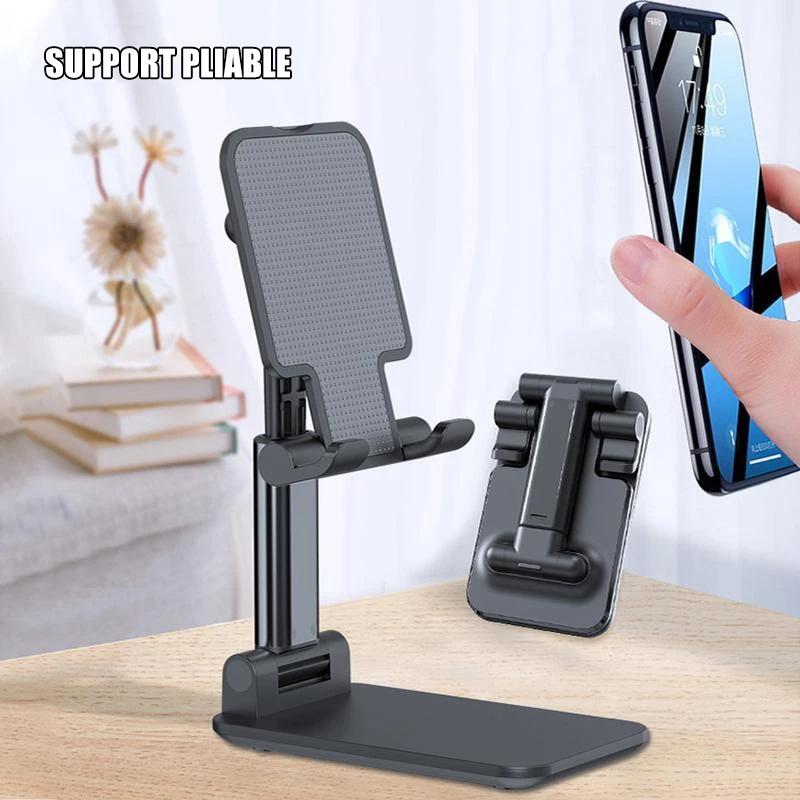 Luvikno | Justerbar Ergonomisk Sammenleggbar Tablet/Telefon Stativ