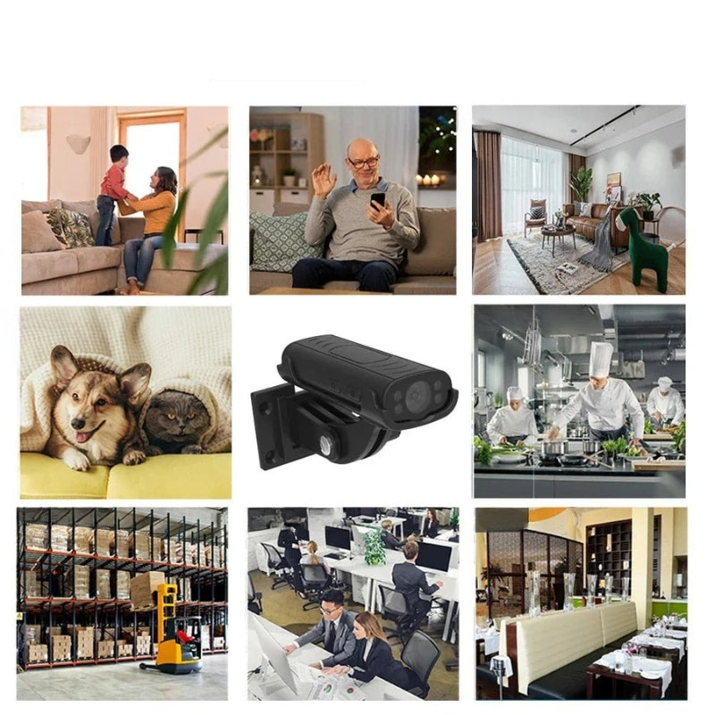 Kompakt bevegelsesdetekterende overvåknings Luvikno
