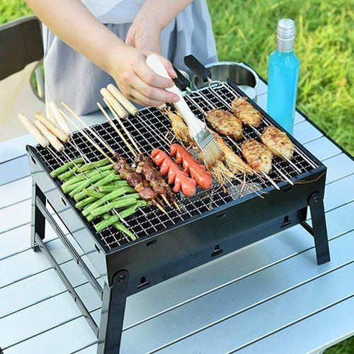 BBQ Grilling - Bærbar og Sammenleggbar Bolleheis