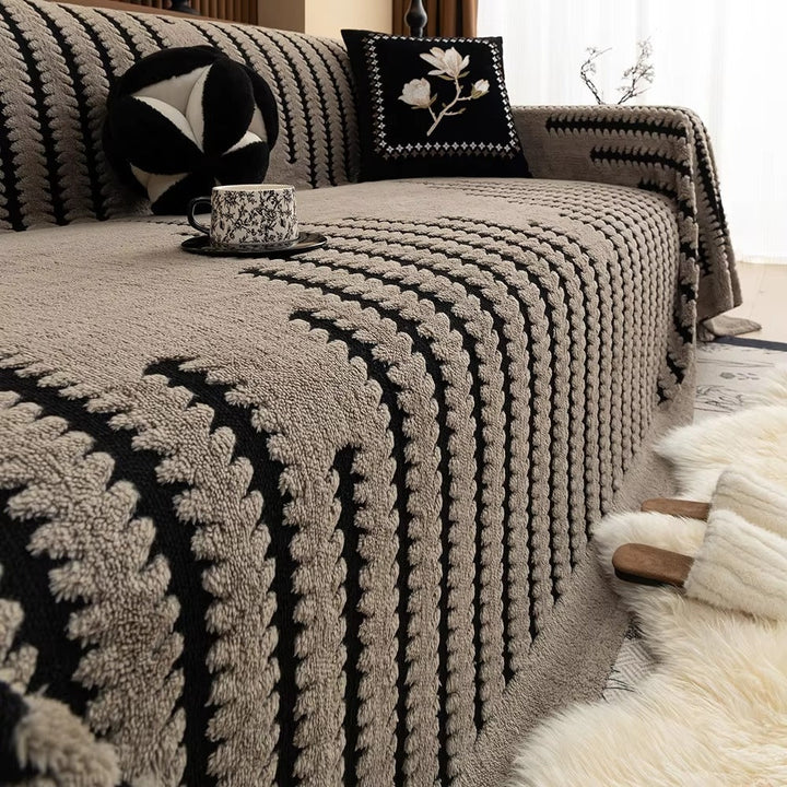 Tufted Lounge Sofa Cover | Luvikno