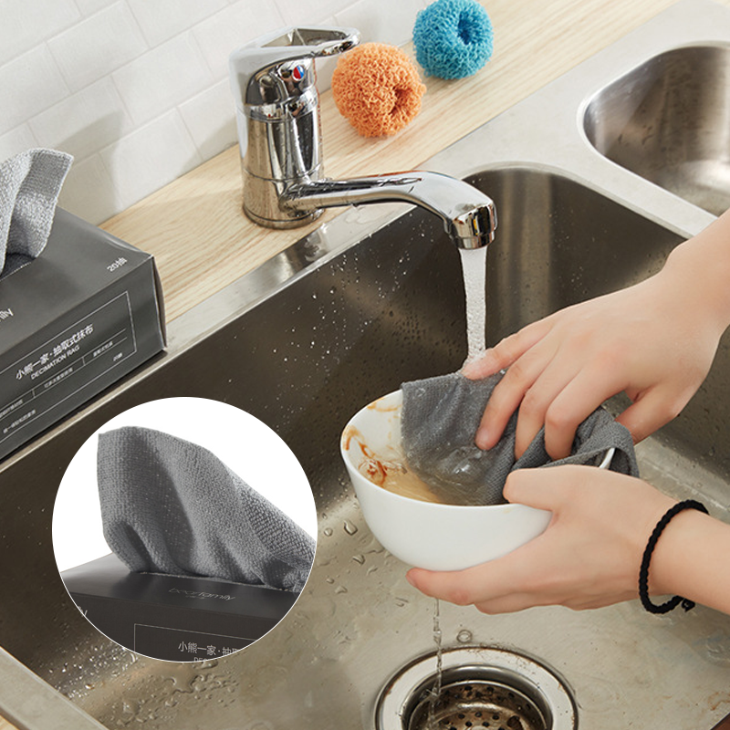 Pull-out absorberende mikrofiberkluter | Luvikno