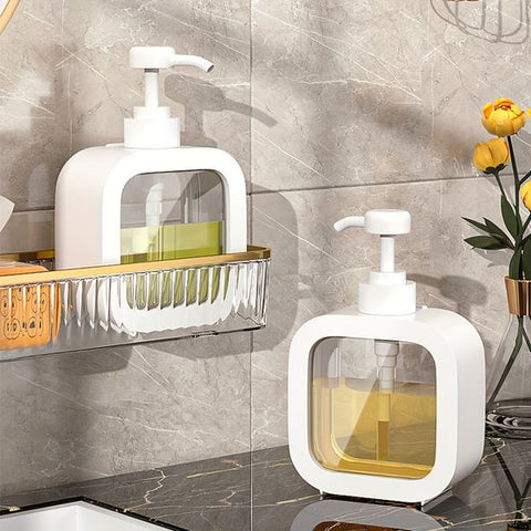 SkandiPure Såpedispenser - Minimalistisk Nordisk Design Holdbar | Luvikno