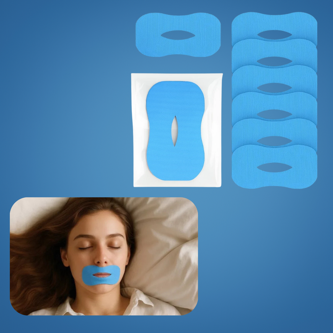 Snorking Munn Tape – Reduksjon av snorking – Hypoallergenisk & Pustende – Forbedre søvnkvalitet & Forebygge tørr munn Luvikno
