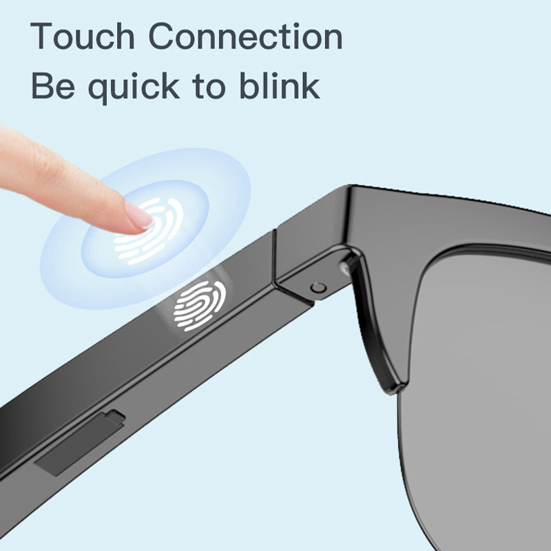 Smart trådløse Bluetooth solbriller | Luvikno