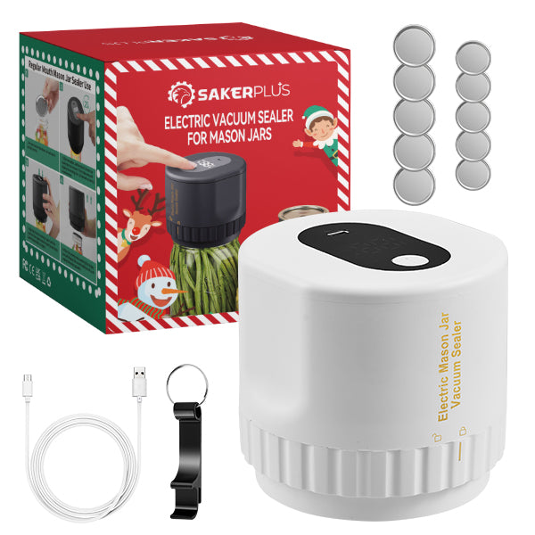 Luvikno | Elektrisk vakuumforsegler for konserveringsglass