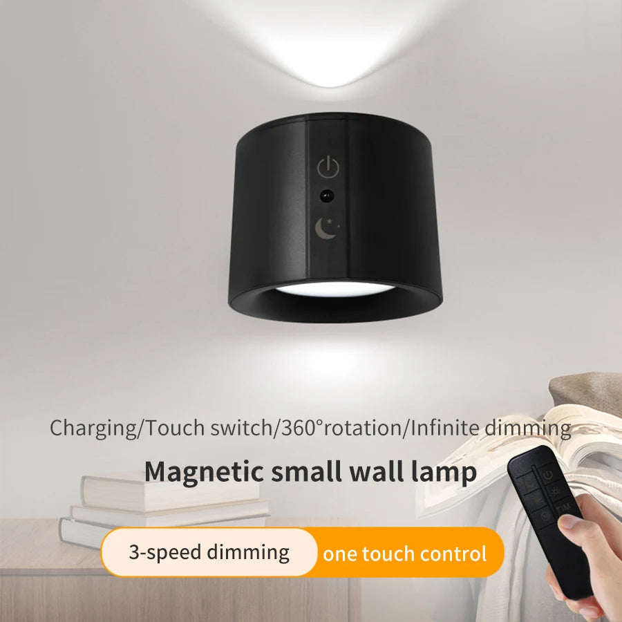 Magnetisk LED Vegglampe med Dobbelt Lys Luvikno
