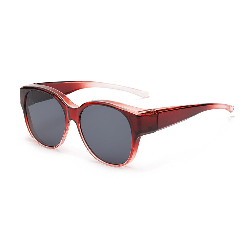 Oversized Cat-Eye Solbriller UV400 Polarized | Luvikno