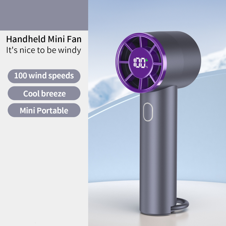 Breezio™ | Håndholdt Mini Vifte | Luvikno