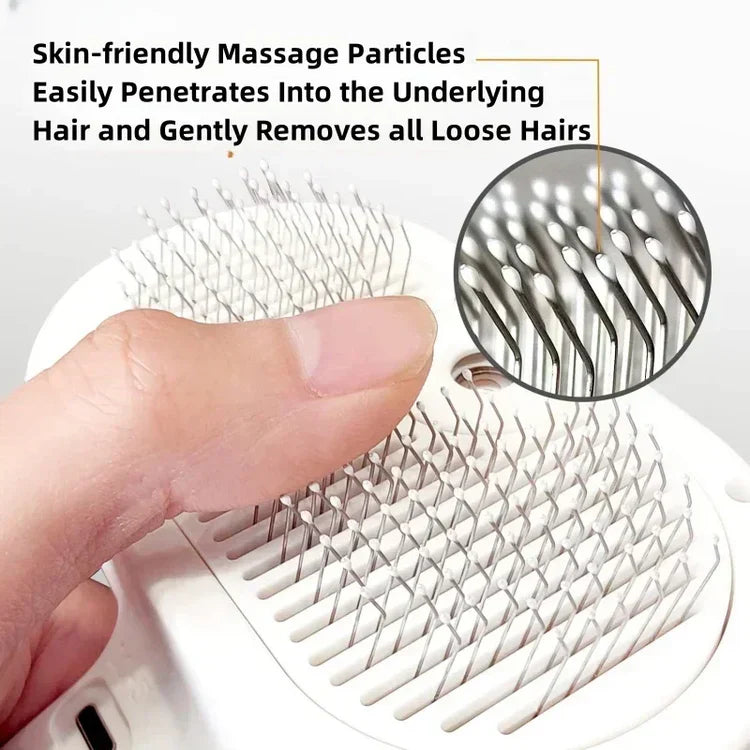 Pet Steam Brush with Steam Cleaning | Luvikno