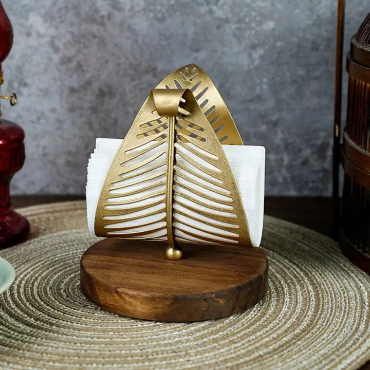 Leaf Frame Tissue Stand | Luvikno