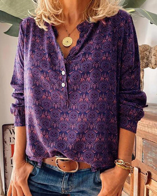 Luvik | Langermet bluse og vintage-mønster