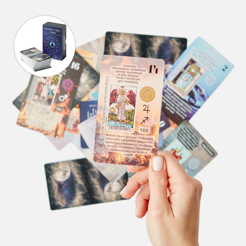 Lær Tarot Kortstokk med Betydninger på Det | Luvikno