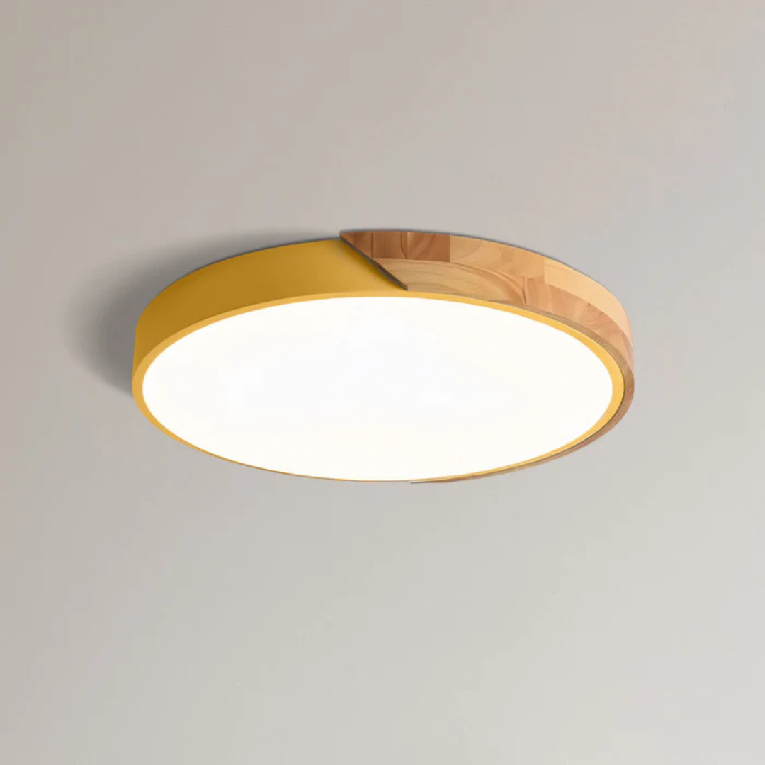Luvikno | Delos – Skandinavisk Tre LED Taklampe | Moderne Energi-Effektiv Innendørs Belysning