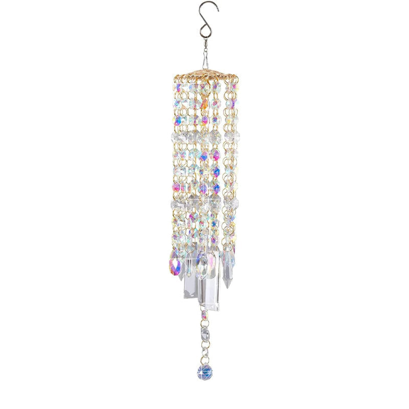 Aurora Crystal Glass Vindspill | Luvikno