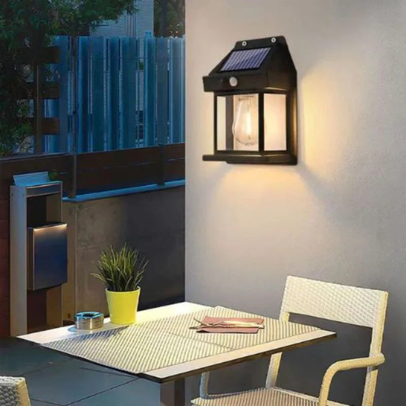Holdbar solvegglampe - Solaris | Luvikno