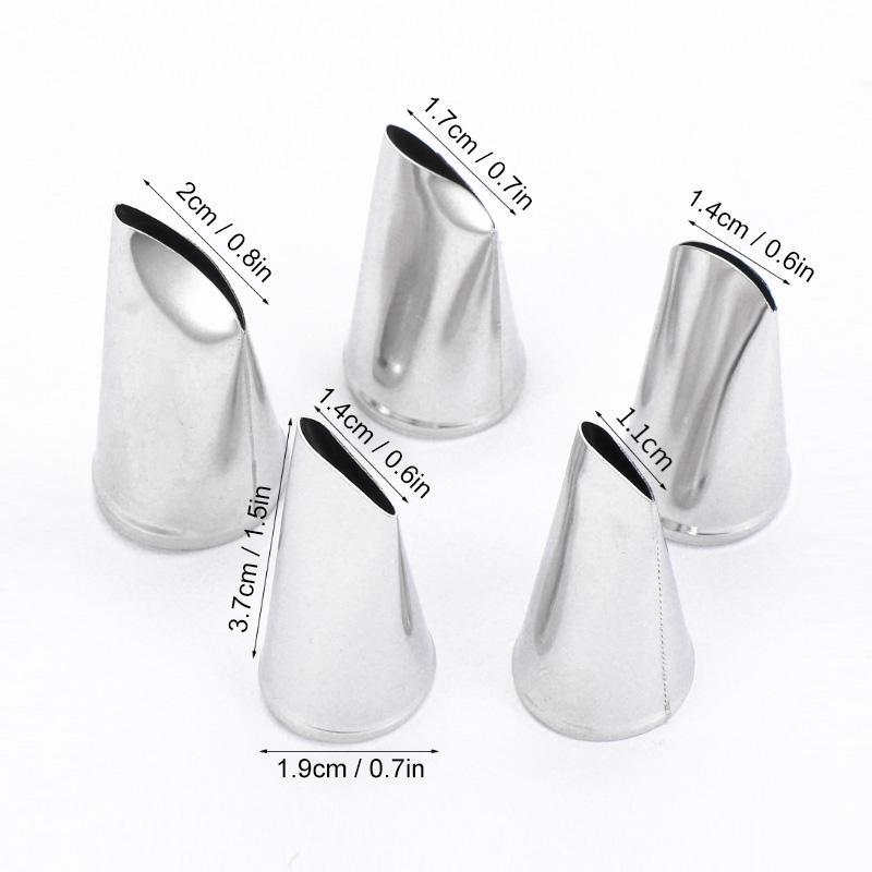 Cake Petal Dekorering Bakeverktøy Sett (5 PCS) | Luvikno