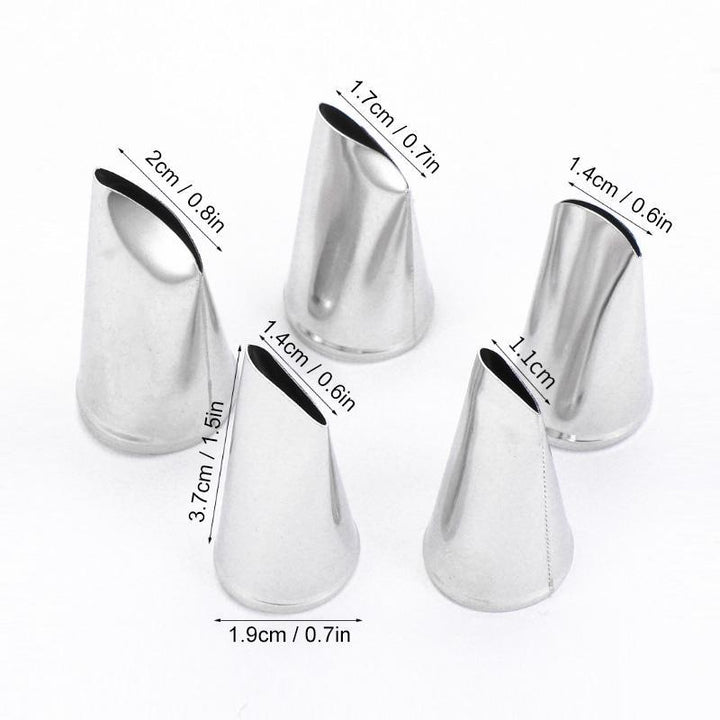 Cake Petal Dekorering Bakeverktøy Sett (5 PCS) | Luvikno