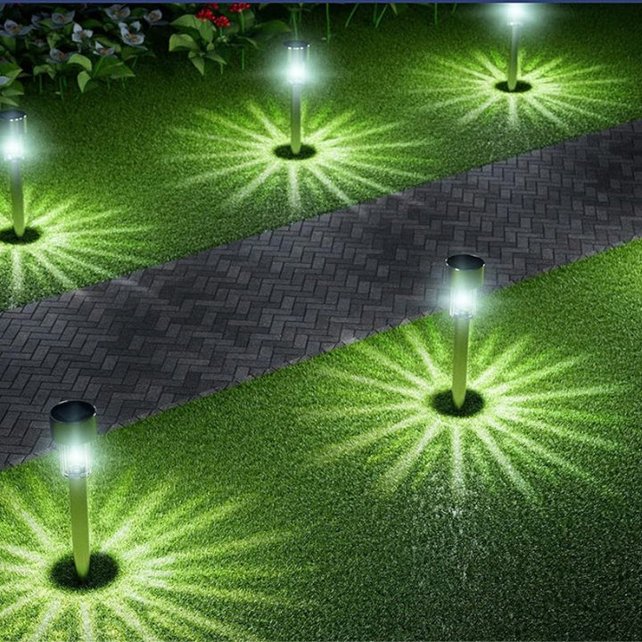 Elegant solenergi hagebelysning Luvikno
