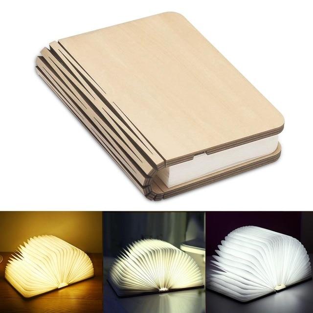 Luvikno | BookGlow LED Boklys - Stilfull belysning med en kreativ vri