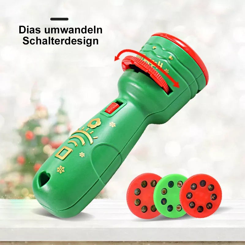 Luvikno | Julebelysende lommelykt-projektorlampe