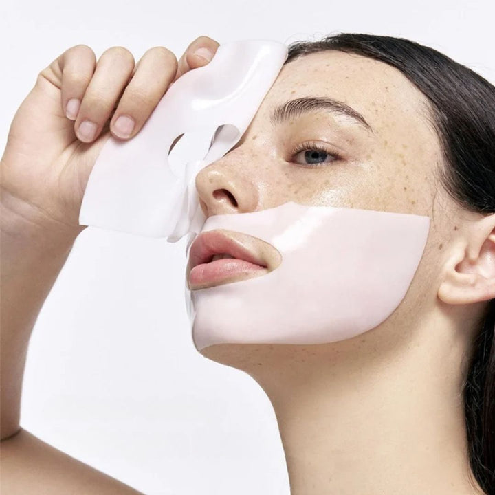 Dermaglow | Kollagen Arkmaske – Overnatt Hydrering – Hydrogel – Moden & Tørr Hud Luvikno