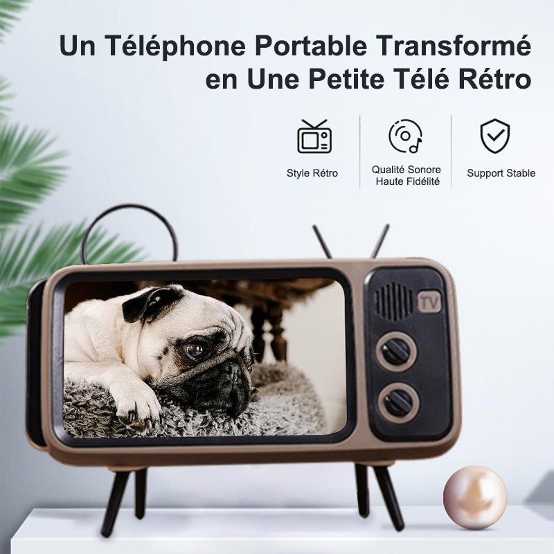 Mobil Høyttaler Retro TV Bluetooth | luvikno