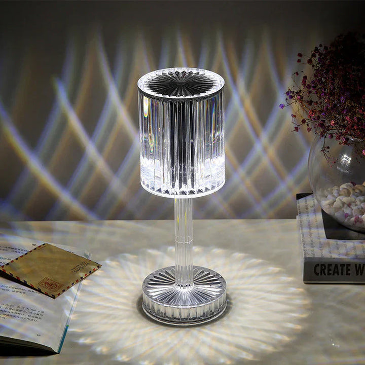 Luvikno | Dimbar Krystall Bordlampe Med Moderne Design