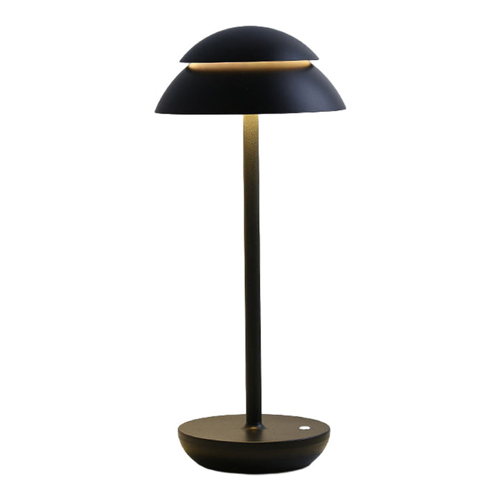 Luvikno | Aurelia Noire - Oppladbar trådløs bordlampe med innebygd LED-belysning og batteri