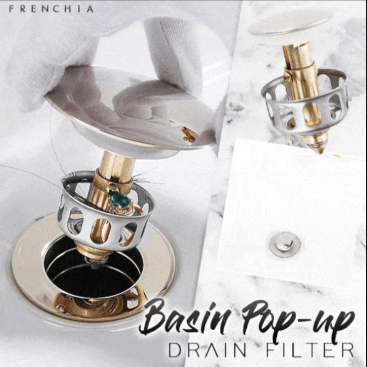 Basin Pop-Up Drain Filter | Luvikno