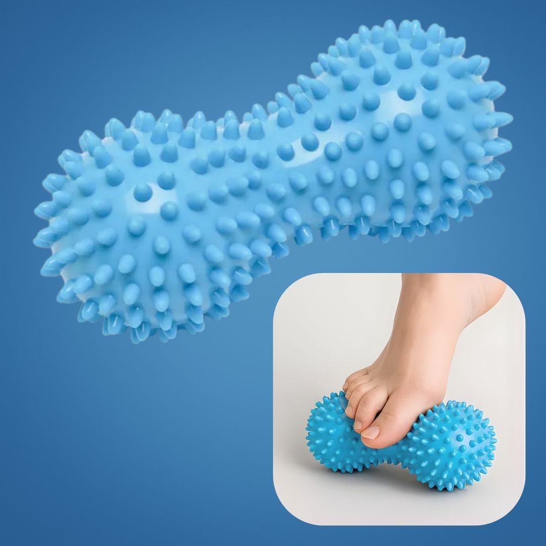 Dypvevsmuskel-lindring – Fast piggete dual-ball design – Raskere restitusjon for aktiv livsstil Luvikno