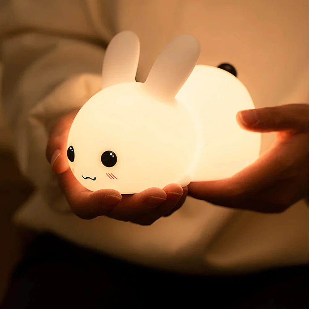 Søt Kanin Nattlys - BunnyGlow | Luvikno