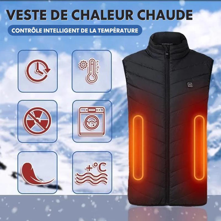 Men's heated vest insulated | luvikno