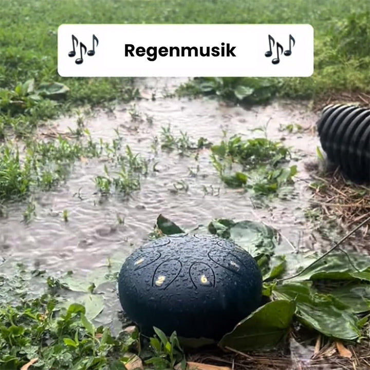 Regndrum som hageinstrument | Luvikno