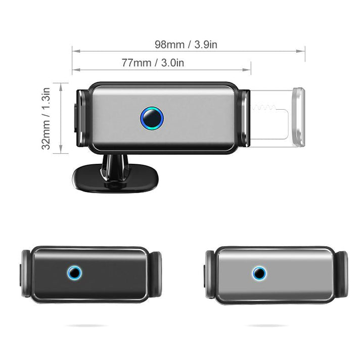 Adaptiv telefonholder med 360-graders rotasjon | Luvikno