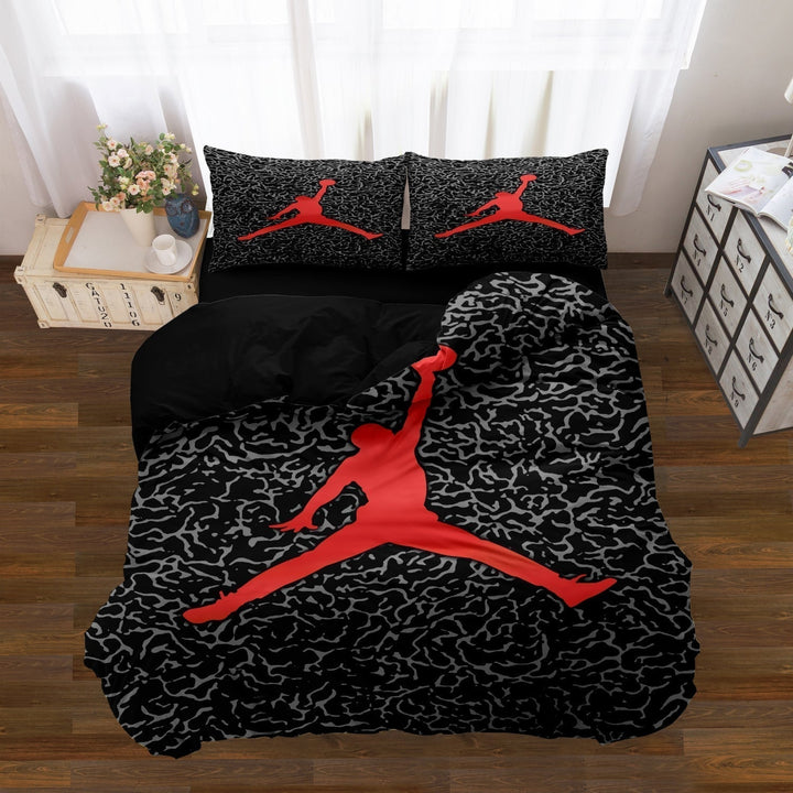 Luvikno | Sporty Basketball Duvet Cover Set – Stylish Night Viewer