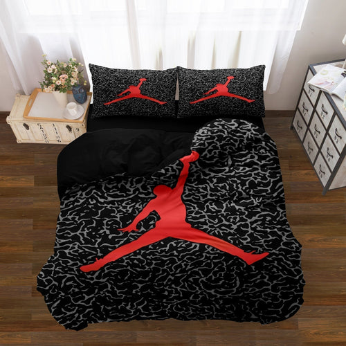 Luvikno | Sporty Basketball Duvet Cover Set – Stylish Night Viewer